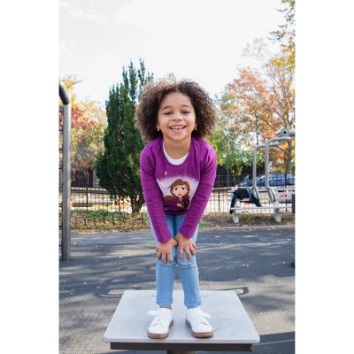 Disney Frozen Princess Anna Elsa Christmas Girls 3 Pack T-Shirts Little Kid To Big Kid - Image 4