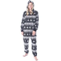 The Nightmare Before Christmas Unisex Adult Fair Isle Union Suit Pajama Unisex -Opposuits Store GUEST 07922c5f 90cf 4549 8f0f 285269464533