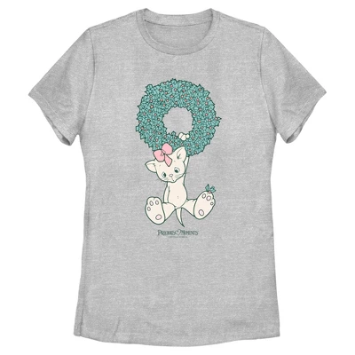 Women's Precious Moments Christmas Kitten T-Shirt - Image 3