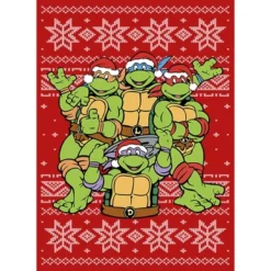 Girl's Teenage Mutant Ninja Turtles Ugly Christmas Sweater T-Shirt