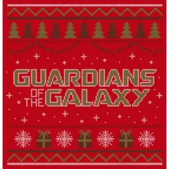 Men's Guardians Of The Galaxy Holiday Special Christmas Sweater Print Sweatshirt