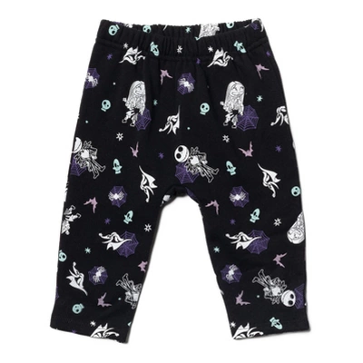 Disney Nightmare Before Christmas Oogie Boogie Fleece Pullover Hoodie Bodysuit & Pants 3 Pcs Outfit Set Newborn To Infant - Image 3