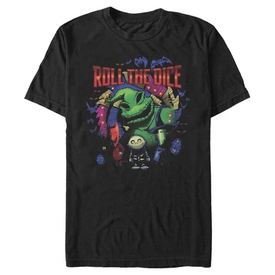Men's The Nightmare Before Christmas Oogie Boogie Roll The Dice T-Shirt - Image 4