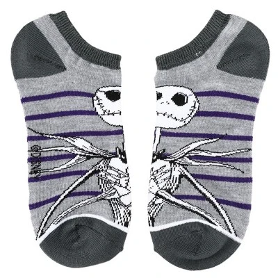 Nightmare Before Christmas Casual Ankle Socks 5-Pack - Image 4