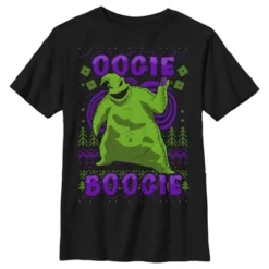 Boy's The Nightmare Before Christmas Oogie Boogie Ugly Sweater T-Shirt -Opposuits Store GUEST 1aa229b4 31dd 4b98 bac4 e8bf67e448f0