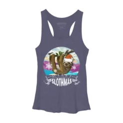 Women's Design By Humans Merry Slothmas - Funny Christmas Pajama For Sloth Lovers By TELO213 Racerback Tank Top 10 Women's Design By Humans Merry Slothmas - Funny Christmas Pajama For Sloth Lovers By TELO213 Racerback Tank Top -Opposuits Store GUEST 1acb46f3 8054 475b be0d 21d56e8ec618