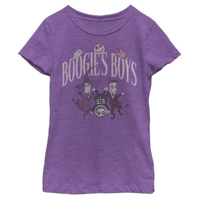 Girl's The Nightmare Before Christmas Lock, Shock, And Barrel T-Shirt - Image 3