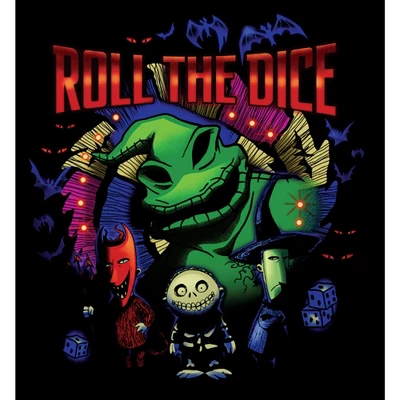 Men's The Nightmare Before Christmas Oogie Boogie Roll The Dice T-Shirt