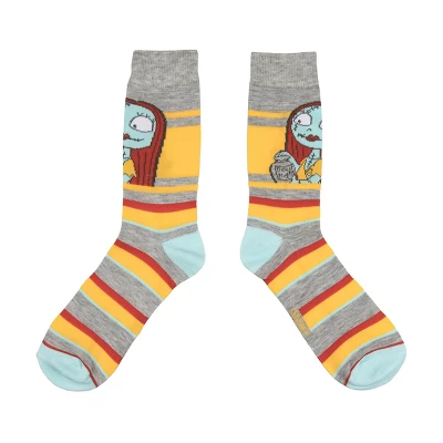 Nightmare Before Christmas Jack & Sally Men's 3-Pack Crew Socks - Image 3