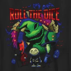 Boy's The Nightmare Before Christmas Oogie Boogie Roll The Dice T-Shirt