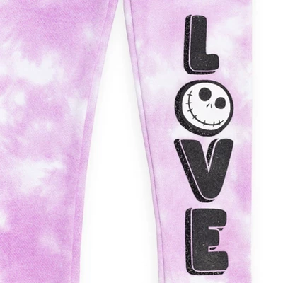 Disney Nightmare Before Christmas Sally Jack Skellington Girls T-Shirt And Leggings Outfit Set Toddler To Little Kid - Image 6