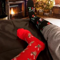 Copper Zone Christmas Fun Knee High Compression Socks Great Stocking Stuffer - 3 Pair Pack -Opposuits Store GUEST 28b5889d 664c 42e6 8d41 0e8f478c3307