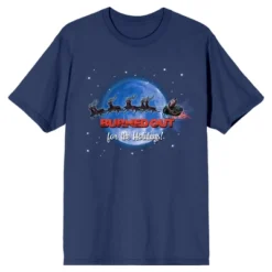 National Lampoon's Christmas Vacation Burned Out For The Holidays Women's Navy Blue Graphic Tee -Opposuits Store GUEST 33637430 09f5 4b23 950c 7c6e1ff75a09