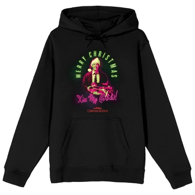 National Lampoon's Christmas Vacation Merry Christmas Men's Black Sweatshirt- - Image 2