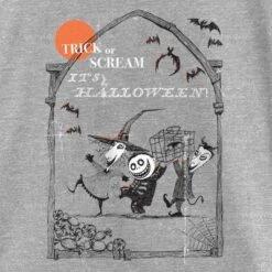 Girl's The Nightmare Before Christmas Oogie's Boys Trick Or Scream T-Shirt