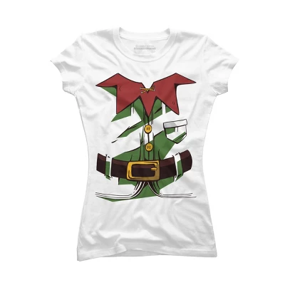Junior's Design By Humans Papa Elf Christmas Shirt Papa Elf Shirt For Men Papa Elf By Rasok T-Shirt - Image 4