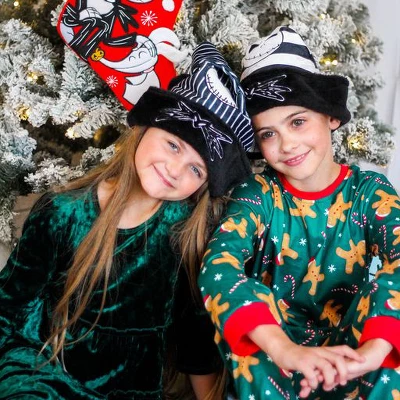 The Nightmare Before Christmas Jack Skellington Christmas Santa Hat 16" - Image 6