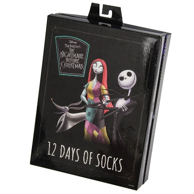 Disney Nightmare Before Christmas 12 Days Of Socks Ankle And Crew Character Socks Multicoloured - Image 5