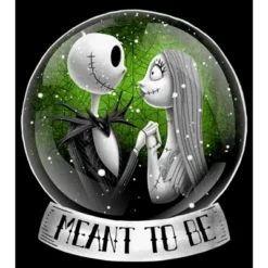 Boy's The Nightmare Before Christmas Jack And Sally Meant To Be T-Shirt