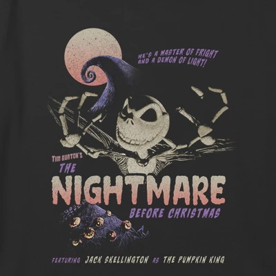 Girl's The Nightmare Before Christmas Jack Master Of Fright T-Shirt