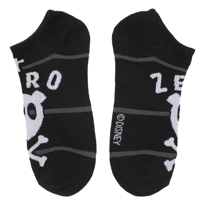 Nightmare Before Christmas Jack & Sally Adult Ankle Socks (Pack Of 5) - Image 2