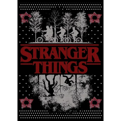 Men's Stranger Things Ugly Christmas Style Sweatshirt