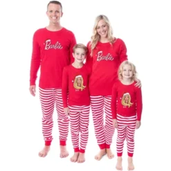 Barbie Family Christmas Logo Santa Unisex Sleep 2 Piece Pajama Set Adult -Opposuits Store GUEST 4e156407 dd4c 4f95 b4fa 4406a29b4b40