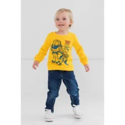 Disney Pixar Toy Story Nightmare Before Christmas Buzz Lightyear Woody Fleece Sweatshirt Toddler