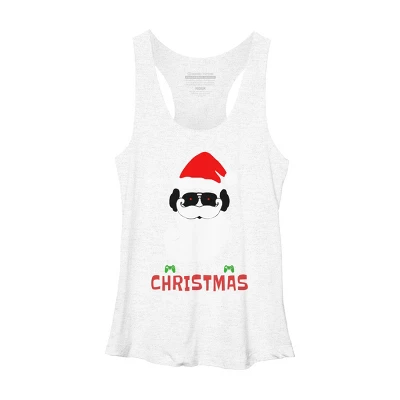 Women's Design By Humans This Is My Christmas Pajama Shirt Gamer Video Game Santa By TELO213 Racerback Tank Top - Image 5