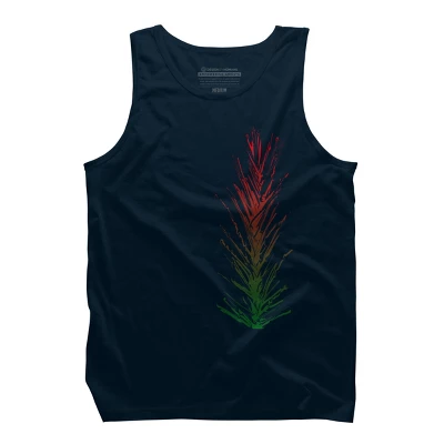Men's Design By Humans Feel Like Christmas By Alice9 Tank Top - Image 6