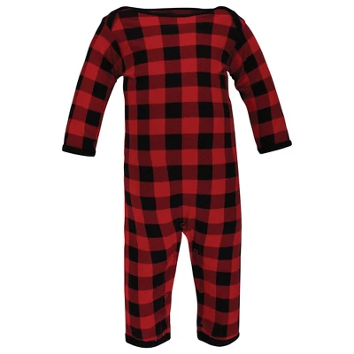 Hudson Baby Unisex Baby Cotton Coveralls, Christmas Tree - Image 3