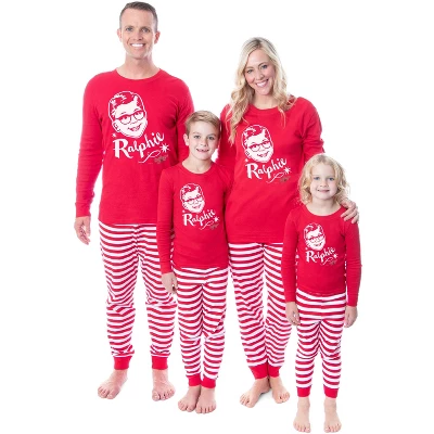 A Christmas Story Ralphie Face Logo Sleep Tight Fit Family Pajama Set - Image 5