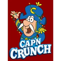 Women's Cap'n Crunch Christmas Lights Logo T-Shirt