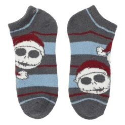 Adult The Nightmare Before Christmas Ankle Socks 3-Pack - Spooky Style For Your Feet