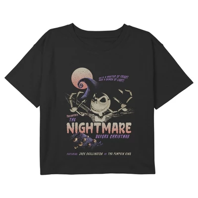 Girl's The Nightmare Before Christmas Jack Master Of Fright T-Shirt - Image 2