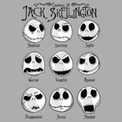 Boy's Husky The Nightmare Before Christmas Emotional Jack Skellington