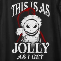 Women's The Nightmare Before Christmas This Is As Jolly As I Get Scoop Neck