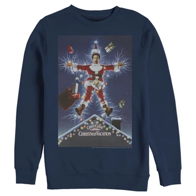 Men's National Lampoon's Christmas Vacation Electrified Poster Sweatshirt - Image 3