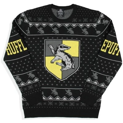 Harry Potter Men's House Crests Ugly Christmas Sweater - All 4 Houses Available - Image 7