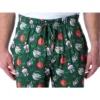 Star Wars Mens' The Mandalorian The Child Christmas Ornaments Pajama Pants Green