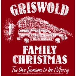 Men's National Lampoon's Christmas Vacation Griswold Distressed Logo T-Shirt