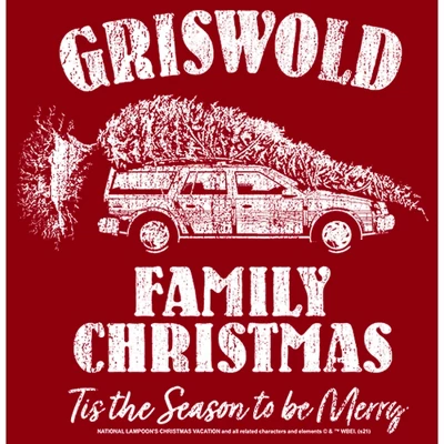 Men's National Lampoon's Christmas Vacation Griswold Distressed Logo T-Shirt