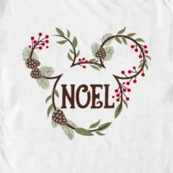Men's Mickey & Friends Christmas Noel And Mouse T-Shirt