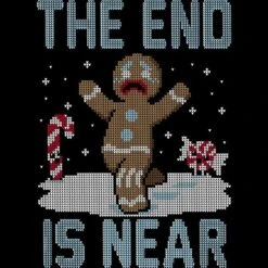 Junior's Design By Humans Christmas Is Near! By Raffiti T-Shirt