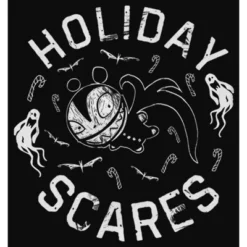 Junior's The Nightmare Before Christmas Scary Teddy Holiday Scares Racerback Tank Top