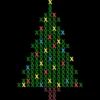 Men's Design By Humans Christmas Tree Cross Stitch By BettySue Tank Top