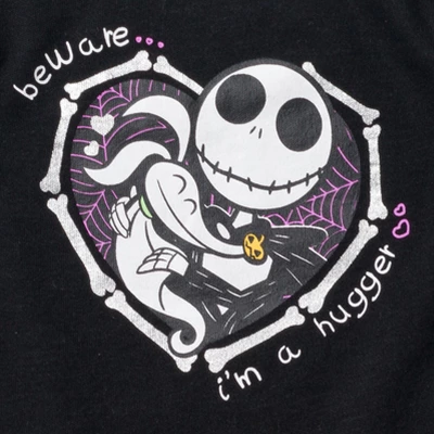 Disney Nightmare Before Christmas Zero Sally Jack Skellington Baby Girls 3 Pack Bodysuits Newborn To Infant - Image 5