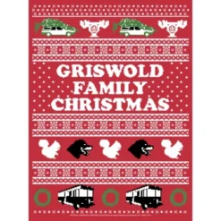 Men's National Lampoon's Christmas Vacation Griswold Family Christmas Ugly Sweater Sweatshirt