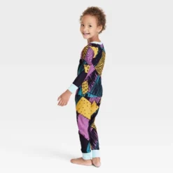 Toddler Girls' Disney The Nightmare Before Christmas Sally Pajama Set - Black