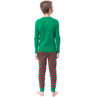 Elf The Movie Film Christmas Elves Tight Fit Family Pajama Set - Image 3